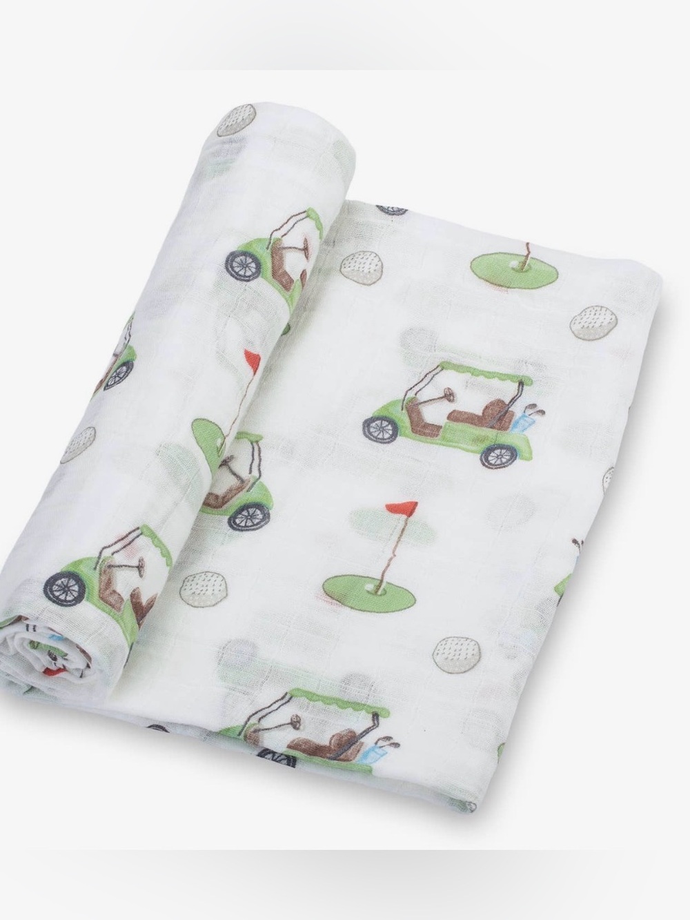 ⛳️ (NEW) Adorable Large Golf Baby Swaddle (Breathable Soft Muslin)